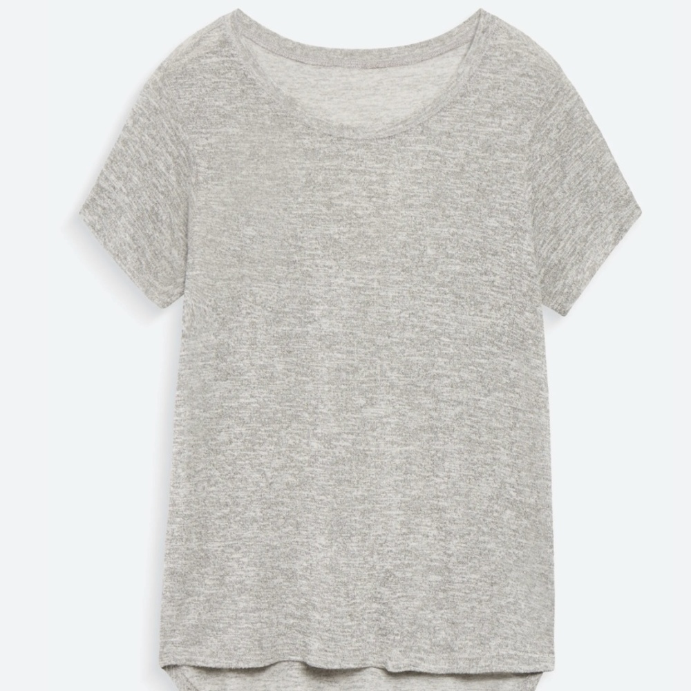 Market & Spruce Sam Hi-Lo Short-sleeve tee (L)